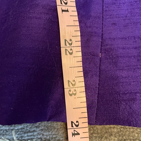 Vintage Watters & Watters Purple Silk Mother of the Bride/Groom 2-Piece Dress - Picture 9 of 14